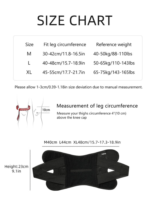 Sports Knee Support – Elastic & Breathable Compression