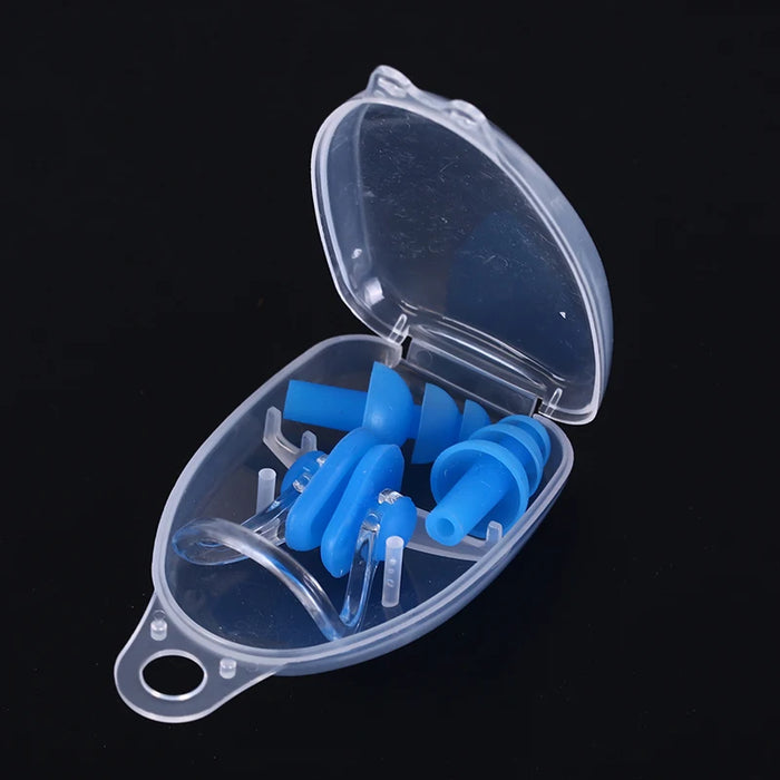 Swimming Nose Clip & Ear Plugs Set