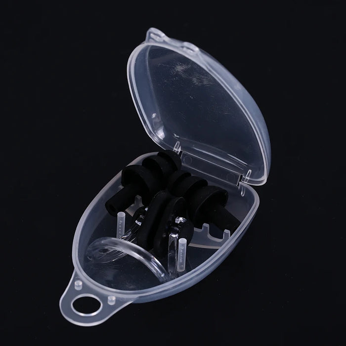 Swimming Nose Clip & Ear Plugs Set