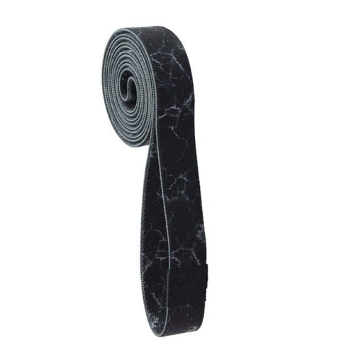 25-35lbs Long Resistance Band - Black Marble - Flamin' Fitness