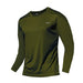 Men's "RUN" Long Sleeve T-Shirt - Flamin' Fitness